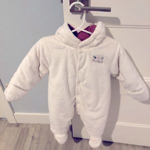 Baby Warm winter sleep one piece/ bundled snowsuit